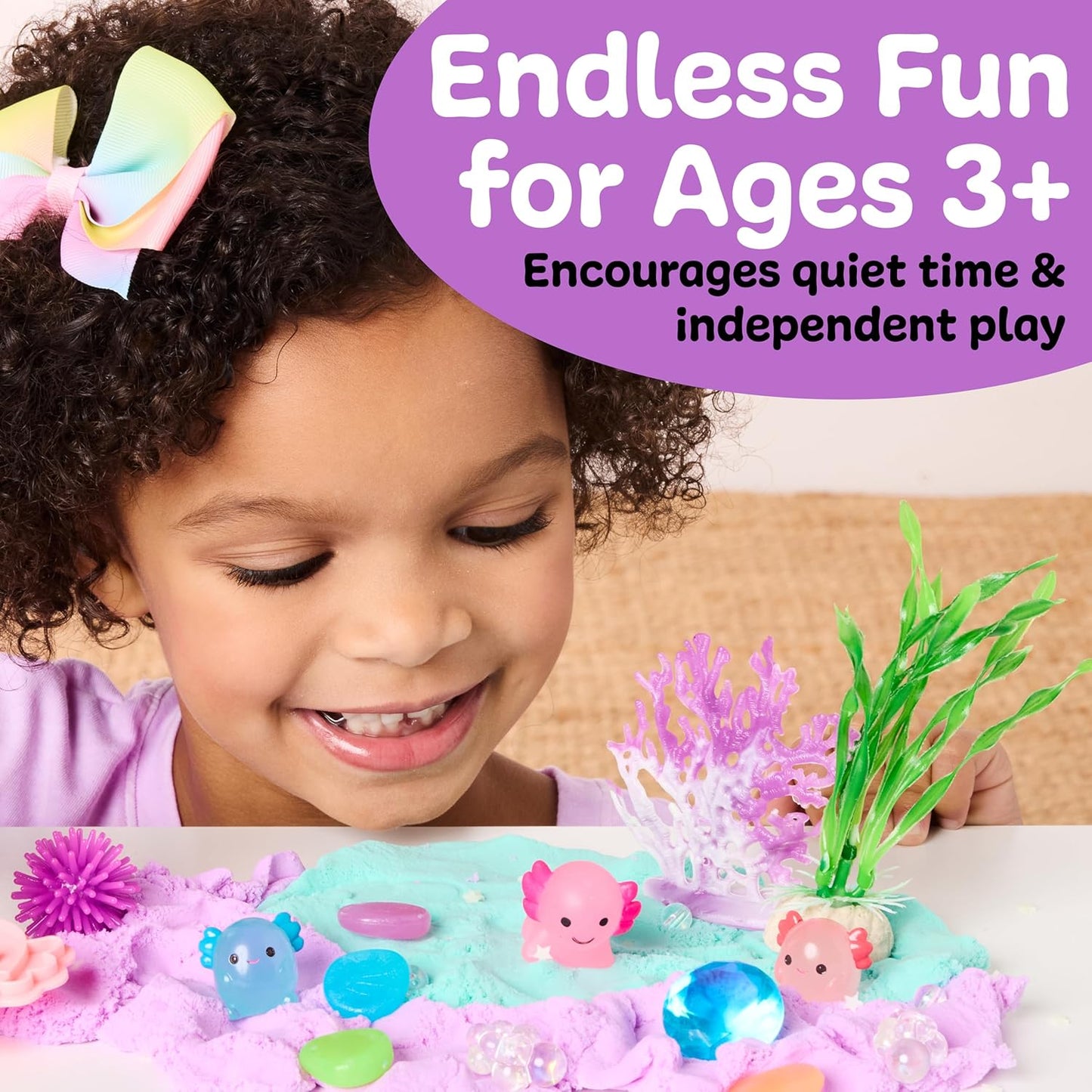 Creativity for Kids Sensory Pack: Farm, Sensory Toys for Toddlers, Pretend Play Farm Animals for Kids, Toddler Travel Toys & Spring Crafts (Ages 3+)