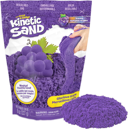 Kinetic Sand Scents, 8oz Vanilla Cupcake White Scented, for Kids Aged 3 and Up