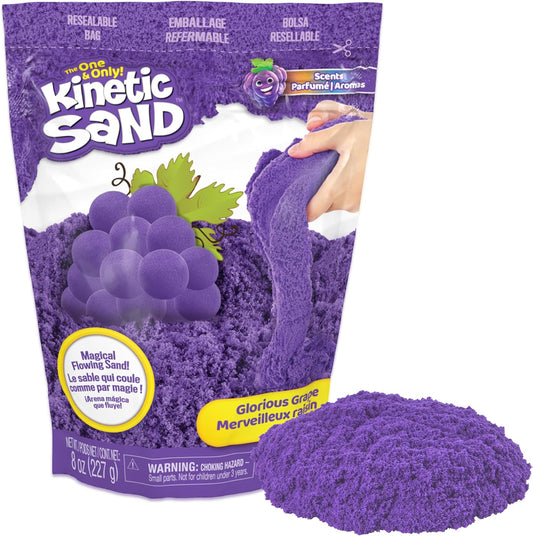 Kinetic Sand Scents, 8oz Vanilla Cupcake White Scented, for Kids Aged 3 and Up