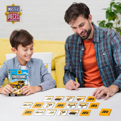MasterPieces Officially Licensed CAT Picture Matching Card Game for Kids and Families