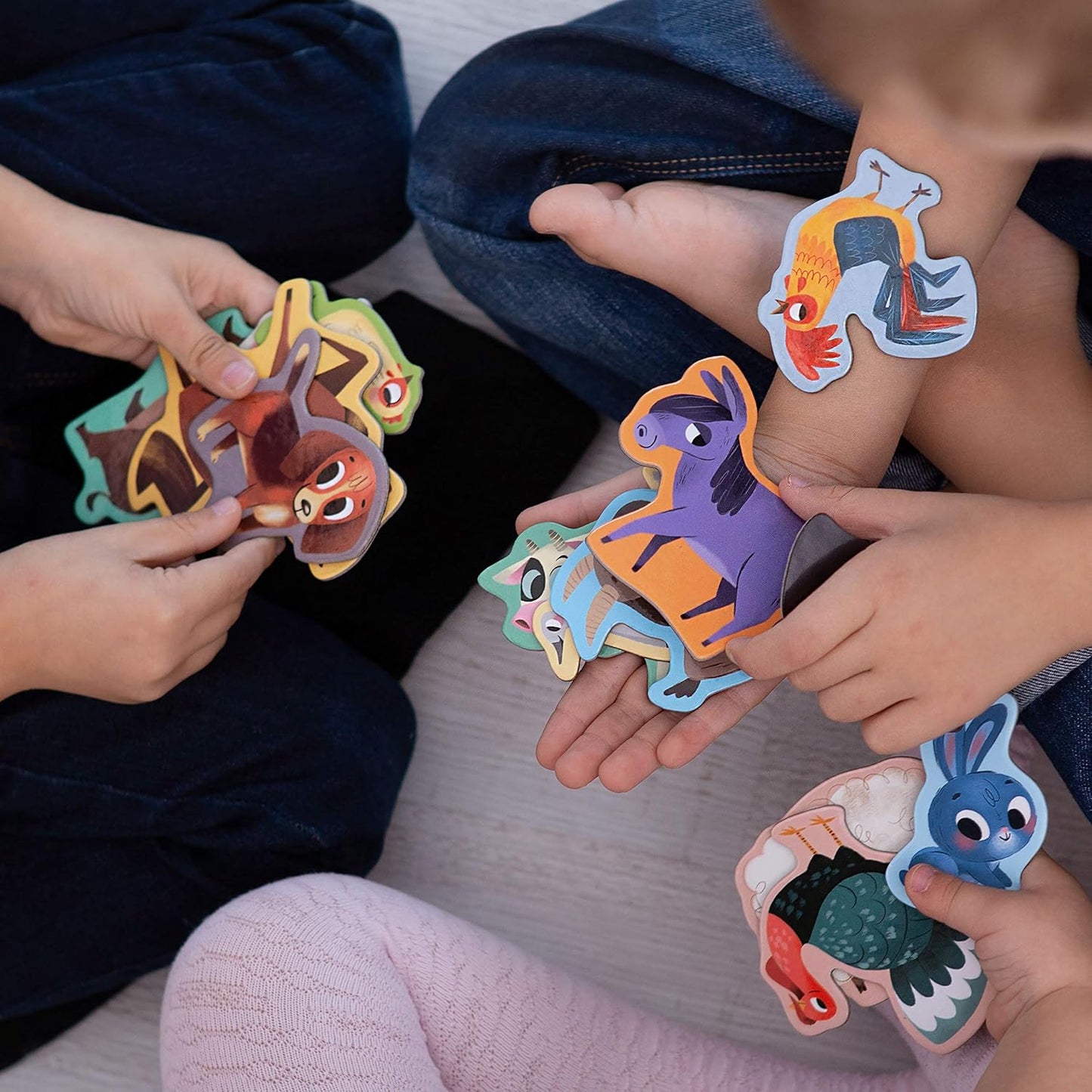 25 Fridge Magnets for Toddlers - Birds Photo Kids Magnets for Refrigerator – Real Magnetic Animals for Children – Big Realistic Magnet for Kids - Learning Toy Set - Baby Educational Gift