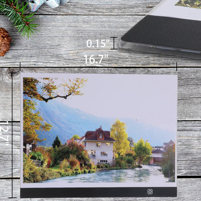 Mini A5 LED Light Box for Drawing and Tracing,A5 Diamond Art Painting Light Board,LED Copy Board Light Tracing Box,Light Pad