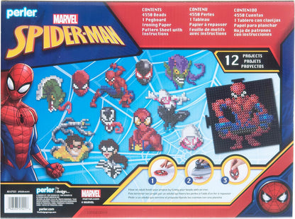 Perler Beads Justice League Superhero Crafts for Kids, 4504 pcs