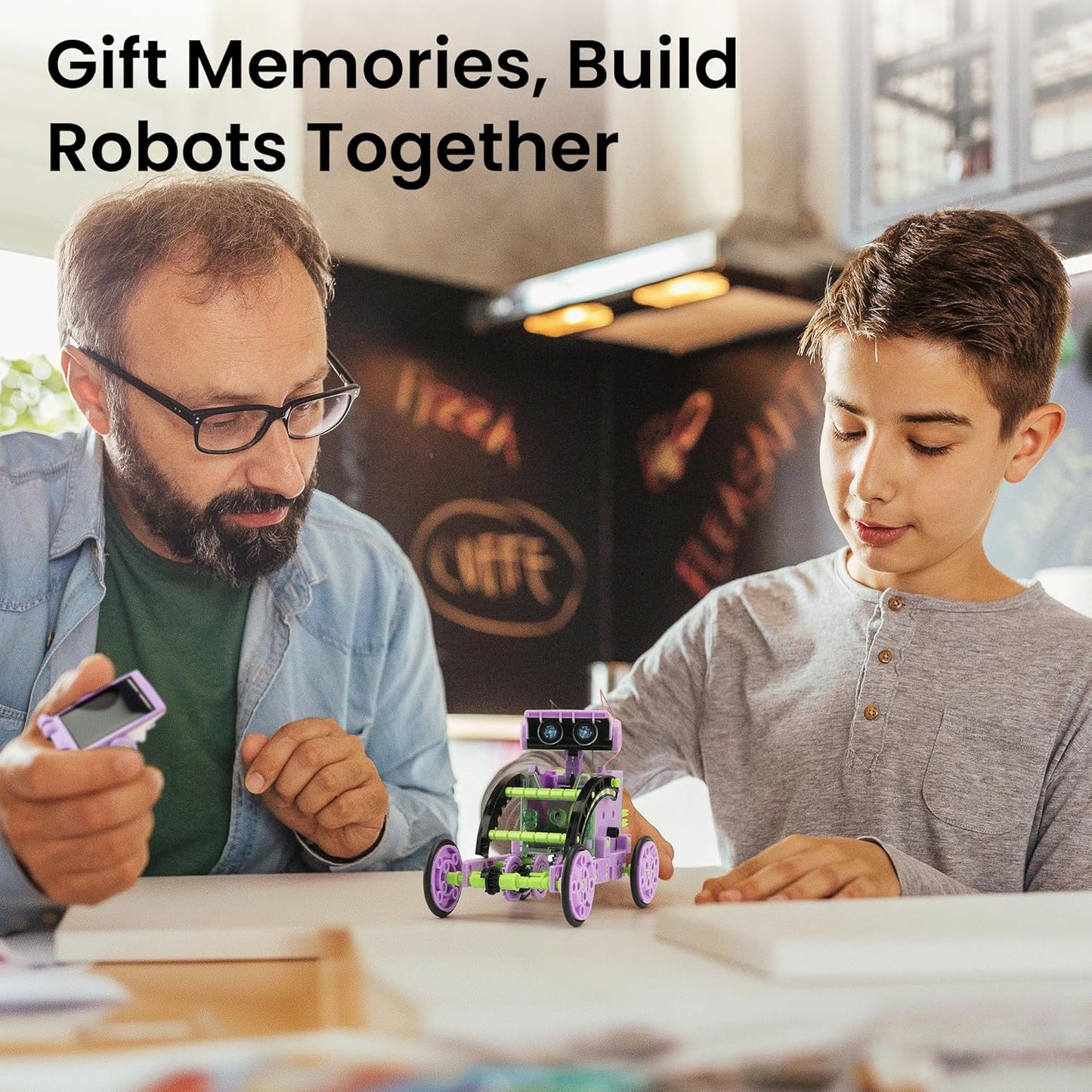Sillbird Solar Robot Building Kit STEM Gift for Boys Aged 8-12, 12-in-1 DIY Science Educational Robotic Toys for Kids Teens Birthday, Powered by the Sun with 190 Pieces