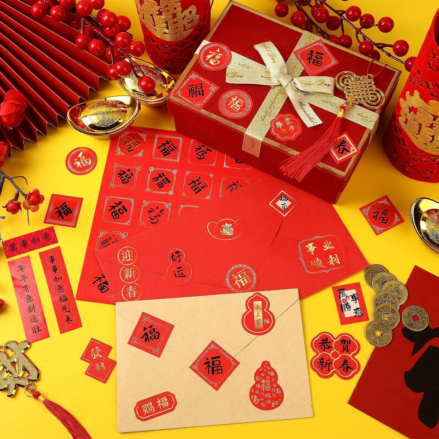 JULMELON 672 PCS Valentines Day Heart Stickers for Kids Conversation Heart Stickers Removable Labels Cards for Candy Envelopes Gifts Classroom Valentine’s Day Party Decorations