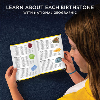 National Geographic Gigantic Gemstone Dig Kit – Excavate 100 Real Gems from a Giant Dig Brick, Gem Mining Kit for Kids, STEM Rock Collection Activity, Includes Tools & Learning Guide