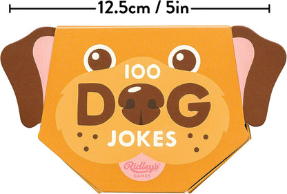 Ridley’s 100 Single Cheesy Joke Cards – Includes 100 Jokes for Kids and Adults, Funny Jokes for Family-Friendly Fun – Makes a Great Gift Idea