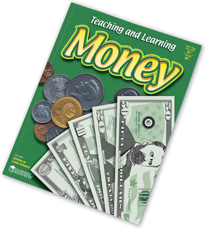 Learning Resources Teaching and Learning Money Activity Book, Counting/Sorting, Grades 4+,Multicolor