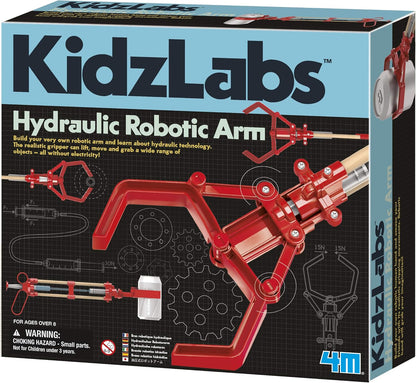 4M Hydraulic Robot Arm Kids Science Kit, Model:4106