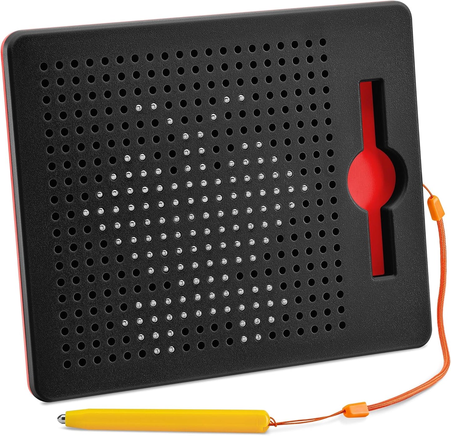 AYNAT FUN Magnetic Drawing Board for Kids & Toddlers with Beads and Magnet Stylus Pen - Magnetic Tablet Toy for Airplane & Car Ride Activities for Kids