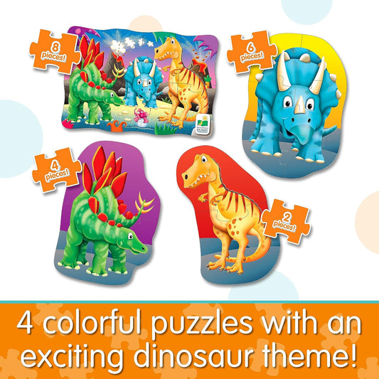 The Learning Journey: My First Puzzle Sets 4-In-A-Box Farm – Farm-Themed Puzzle Sets - Educational Toddler Toys & Activities for Children Ages 2-5