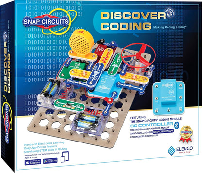 Snap Circuits Elenco Discover Coding Toy for Kids Ages 8 and Up