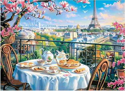 Jigsaw Puzzles for Adults 500 Pieces, Country Life Puzzle Interlock Perfectly Letter on Back No Dust, Challenging Puzzle Home Decor Birthday Party Gift Toy for Men Women Olders Seniors (21 x 15 in)