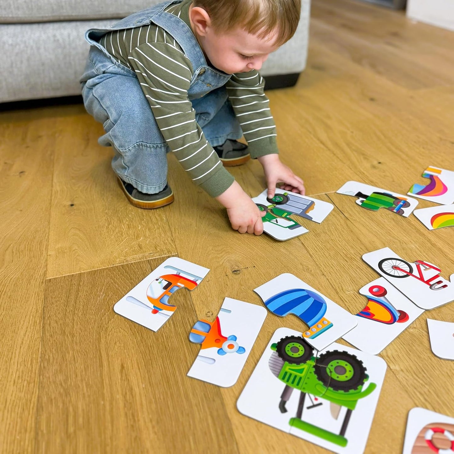 The Learning Journey: My First Match It - Dinosaurs - 2 Year Old Toys, Puzzles for Toddlers, Toddler Puzzle, Educational Toys for 2 Year Old - 15 Self-Correcting Matching Puzzles - Award Winning Toys