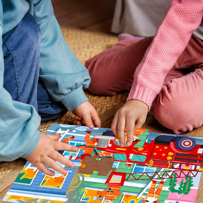 QUOKKA Puzzles for Kids Ages 3-5 - 30 Pieces Puzzles for Toddlers 2-4 - Sea World Learning Jigsaw Puzzles for Kids 4-6 Years Old - Educational Toys for Boy and Girl