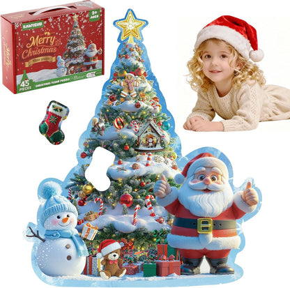 Floor Puzzles for Kids Ages 3-5, Unicorn Puzzles for Toddler Ages 4-6, 50 Pieces Jumbo Puzzles with Box, Unicorn Toys for Gifts 3-8 Years Old