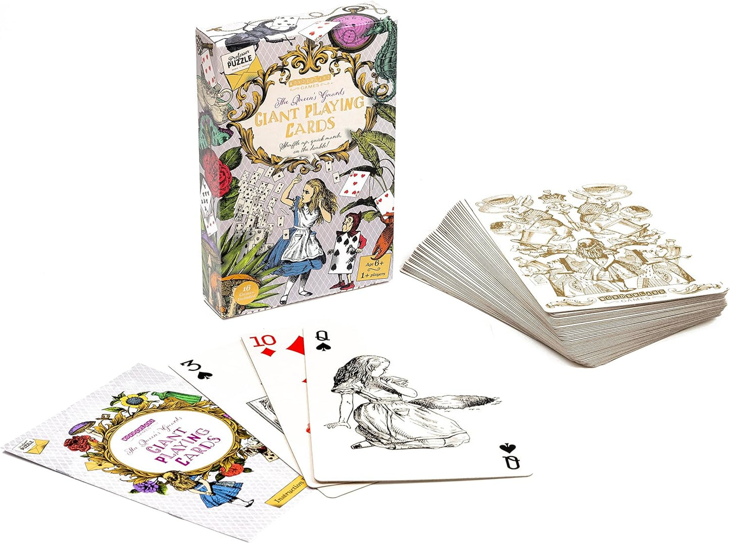 The White Rabbit's Scavenger Hunt by Professor Puzzle. - Alice in Wonderland Themed Treasure Hunt for The Whole Family.