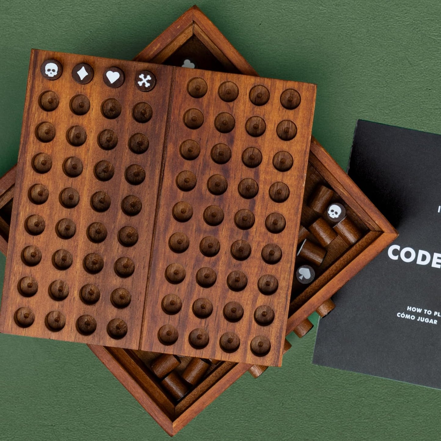 Iron & Glory Shapeshifter Wooden Board Game | Board Games for Family Night | Coffee Table Decor | Family Board Games & 3D Puzzle | Puzzle Board & Wooden Living Room Decor