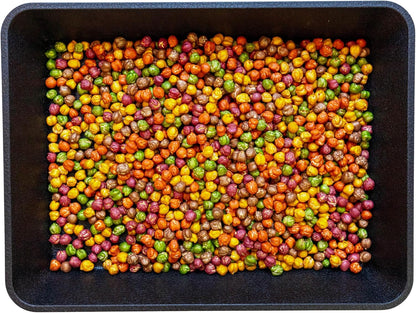 Sensory Bin Filler, Sensory Filler Play, Sensory Beans for Fine Motor Skills, Arts and Crafts for Kids, Montessori Toys (Autumn Beans Sensory Mix, 4 Cups)