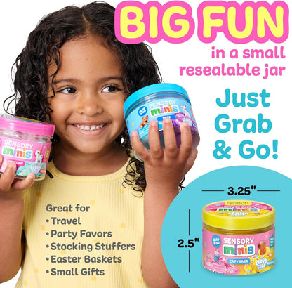 Creativity for Kids Sensory Minis Panda Kit | Cloud Clay Sensory Toy for Toddlers | Squish, Scoop & Discover Panda Surprise Pieces | Mess-Free, Screen-Free Travel Activity for Kids (Ages 3+)