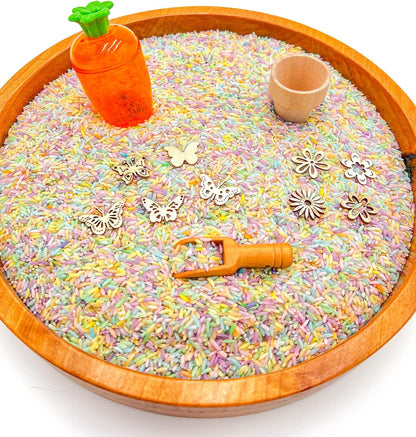 Kids Sensory Bins Montessori Sensory bin, Sensory Toys, Sensory Bins, Sensory Bin for Preschoolers (Pastel Bunny)