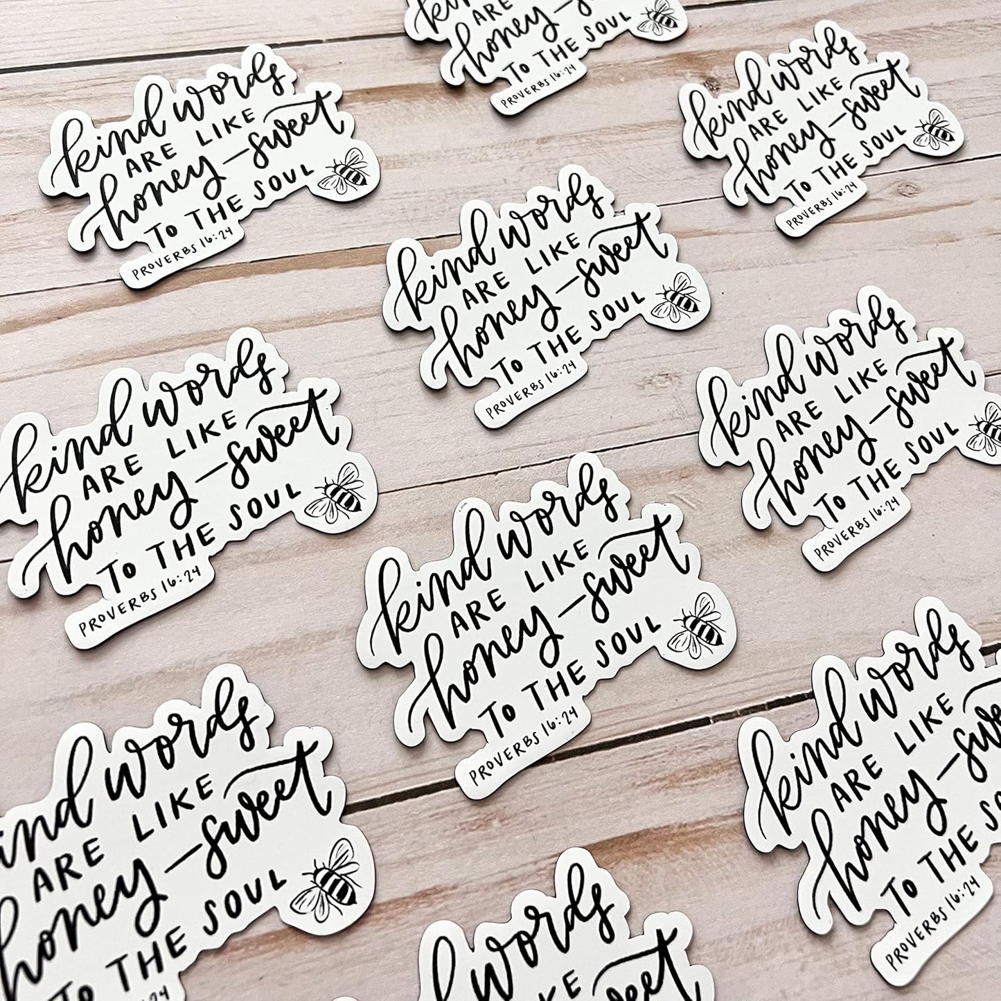 Swaygirls Christian magnet | Religious magnets | Faith fridge magnets | Bible verse quote magnets | Be kind magnet | Kind words are like honey