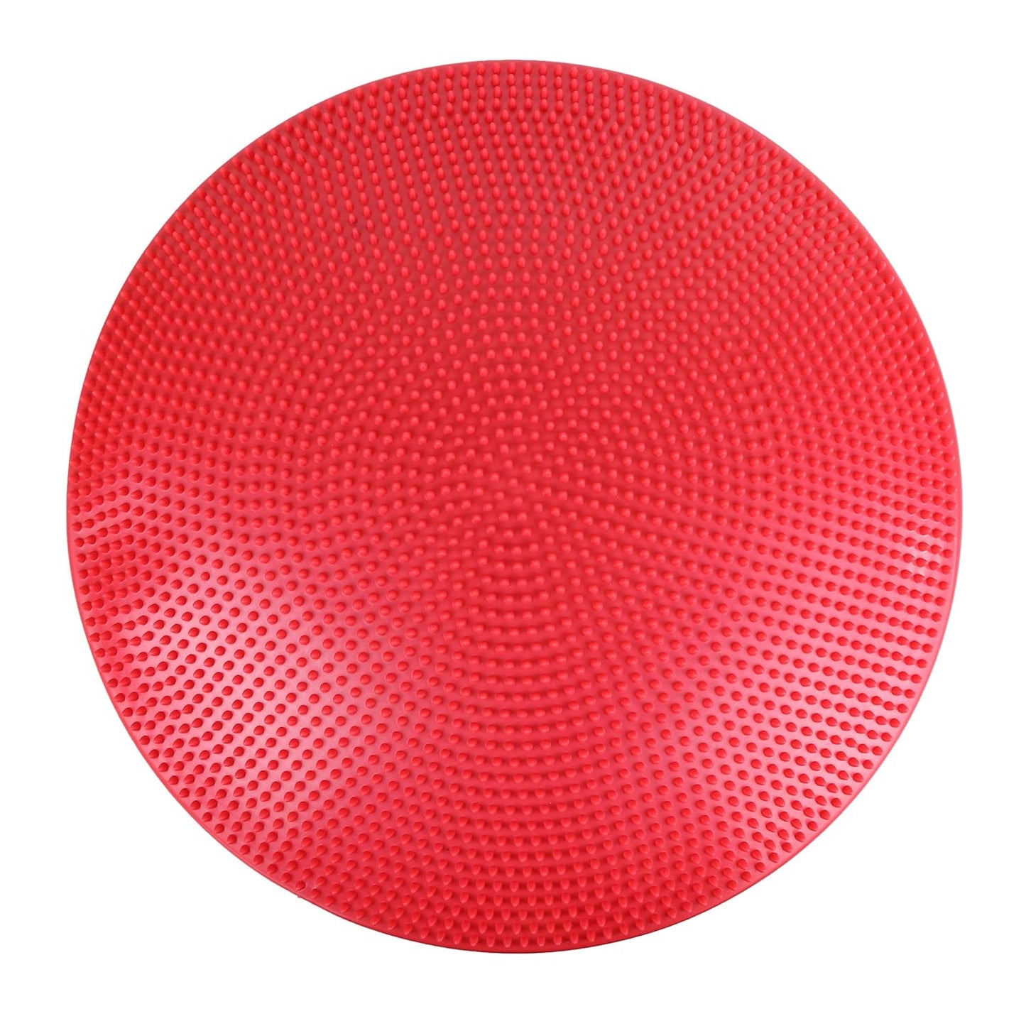 Cando-30-1870 CanDo Inflatable Balance Disc for Balance Training, Proprioception, Strengthening Lower Extremities, Posture, Back Pain, Stress Relief, Restlessness and Anxiety. Red, 14” Diameter
