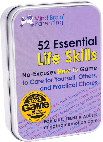 Mind Brain Emotion 52 Essential Conversations for Home, Therapy, Speech, School Classroom - Conversation Cards for Kids, Family, Teacher & Counselor to Build Growth Mindset & Communication Skills
