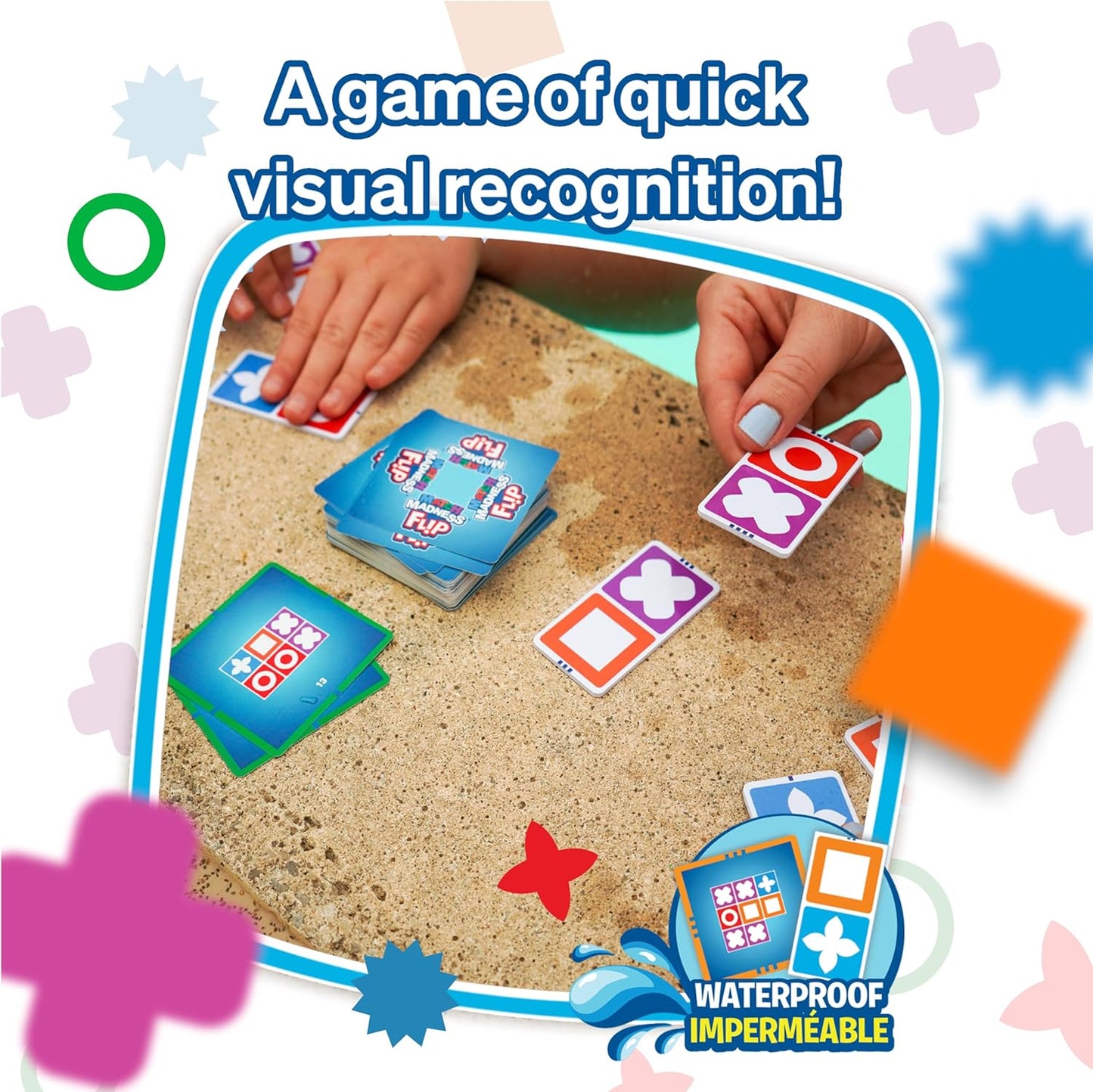 FoxMind Match Madness Board Game, Visual Recognition Matching Board Game, Family Puzzle Game to Develop Kids Problem Solving Skills