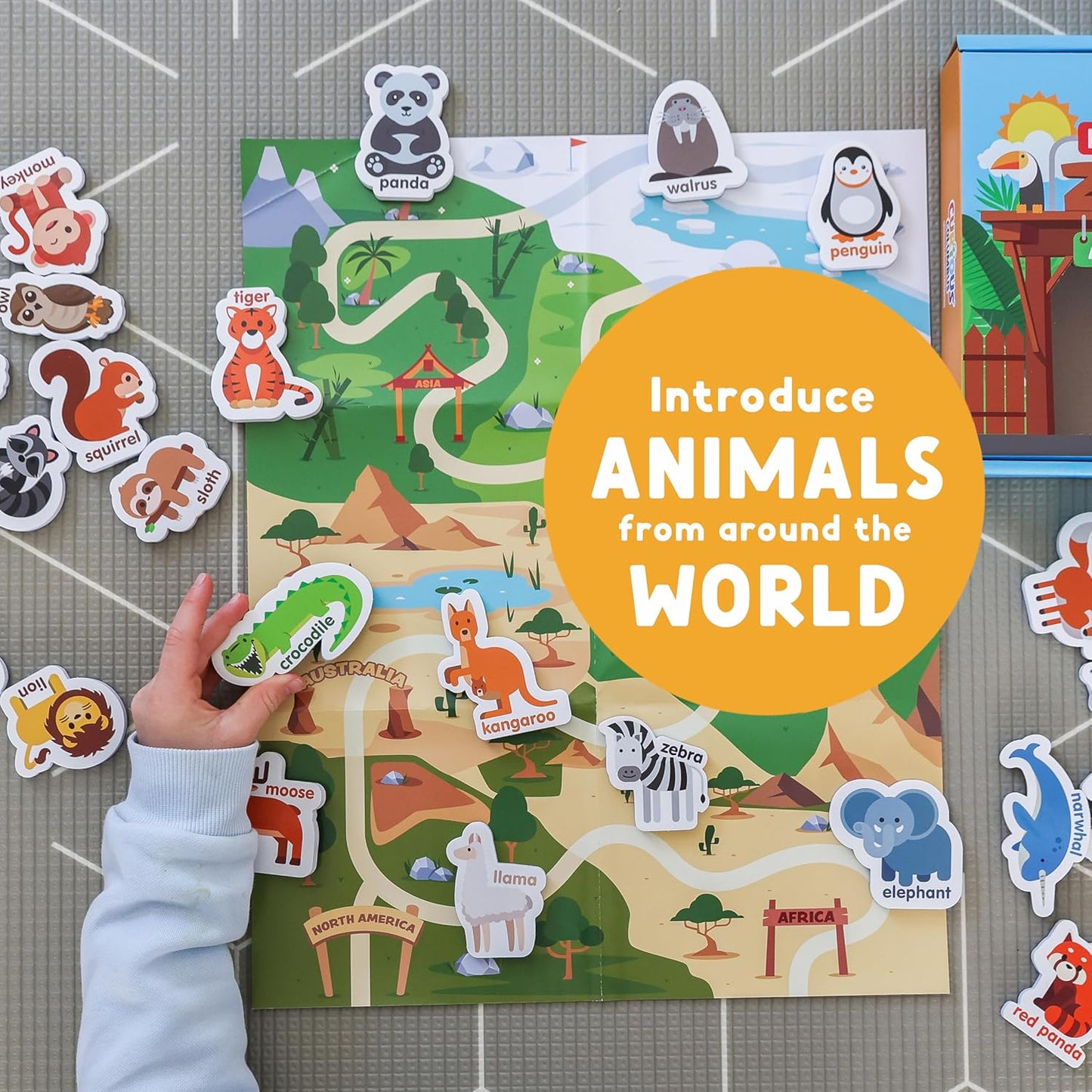 Curious Columbus Vehicles Fridge Magnets for Toddlers 1-3 Year Olds| Large Foam Refrigerator Magnets for Kids Baby and 3-5 Years Old | Magnetic ABC Learning | Educational Toys Babies to Preschool