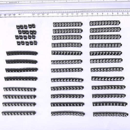 1 Price Cube Kit for Shop Display (340 Cubes) PCUBK-340DR