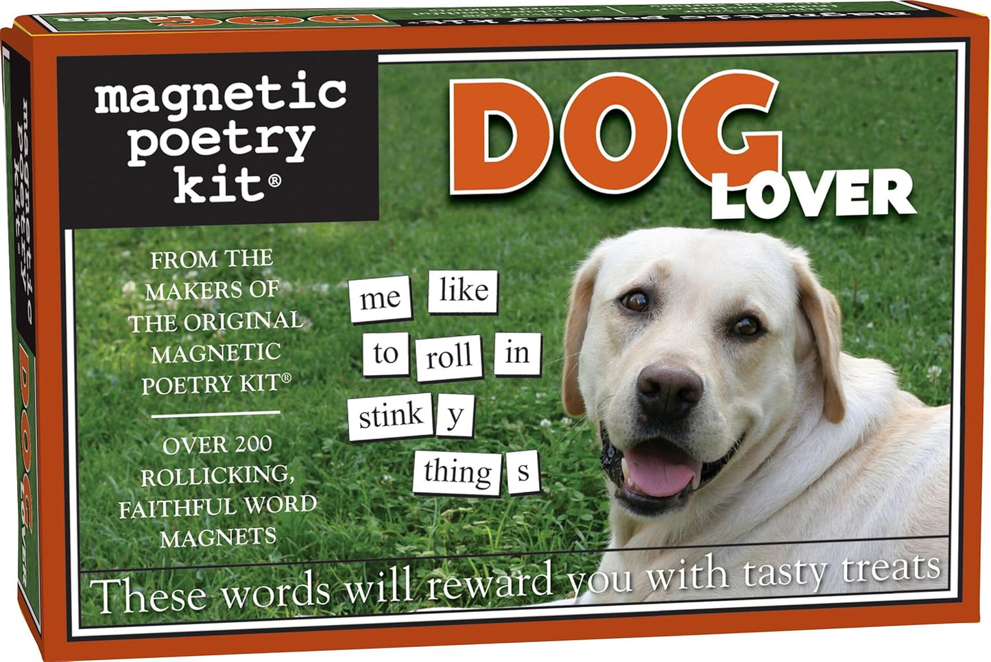 Magnetic Poetry - Sloth Lover Kit - Words for Refrigerator - Write Poems and Letters on the Fridge - Made in the USA
