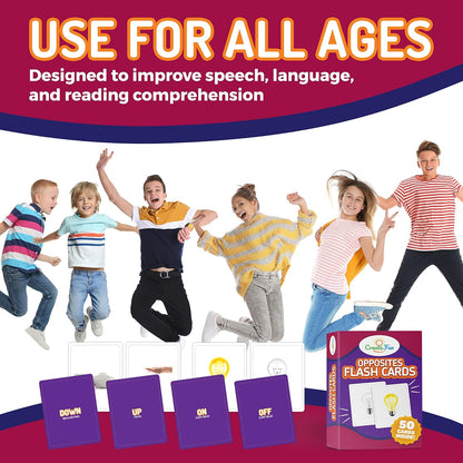 Go Together Flash Cards for Kids & Adults – 50 Realistic Matching Picture Cards for Speech Therapy, Dementia Activities, ESL, Autism Learning, Memory & Language Development, Classroom & Home Use