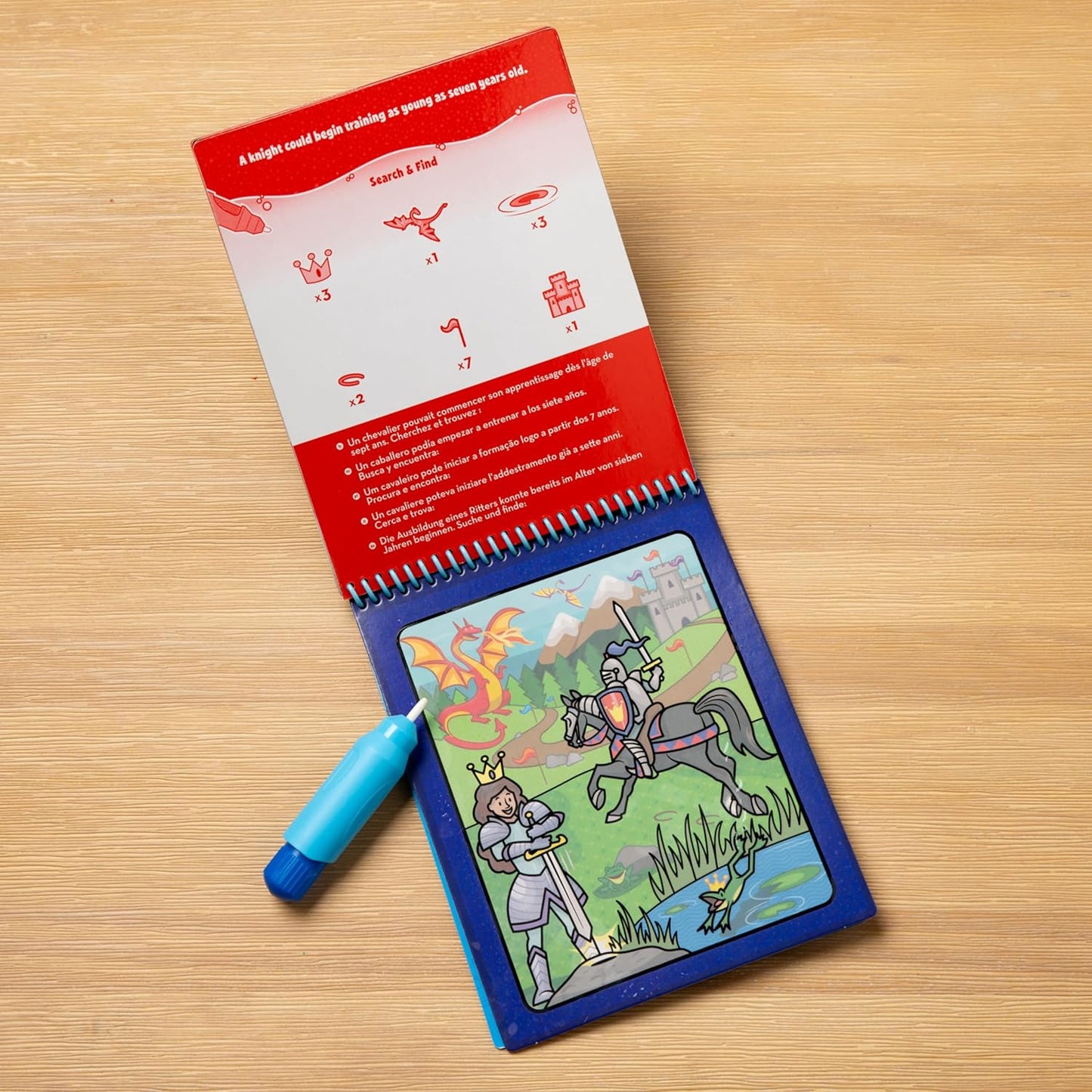Melissa & Doug On The Go Water Wow! Mess Free Coloring Book, Reusable Water-Reveal Activity Pad, Vehicles, Travel Toys, Party Favors, for Toddlers & Kids Ages 3+ - FSC Certified