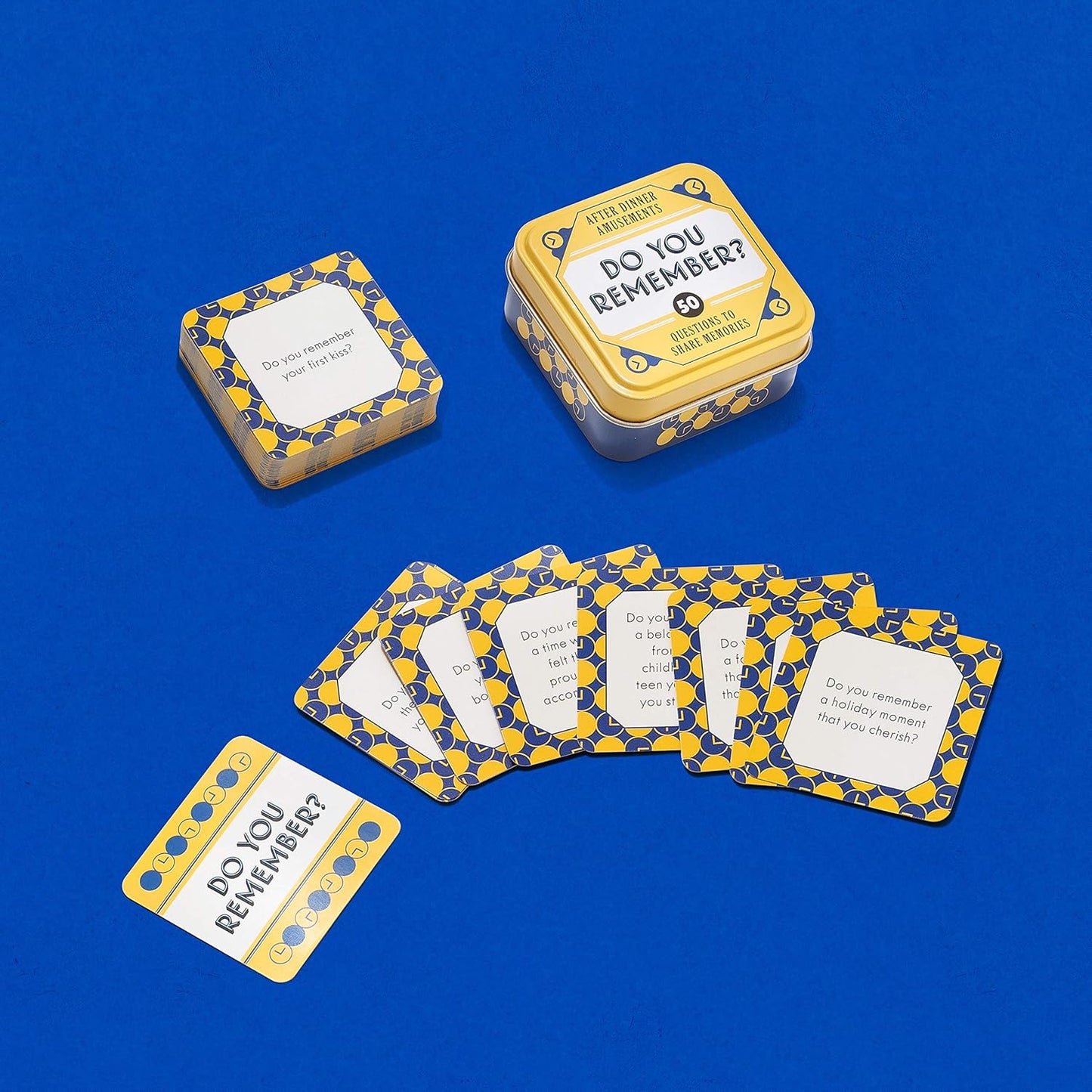 After Dinner Amusements: Do You Remember? 50 Questions to Share Memories (Conversation Game for Family and Friends, Gift for Host or Hostess)