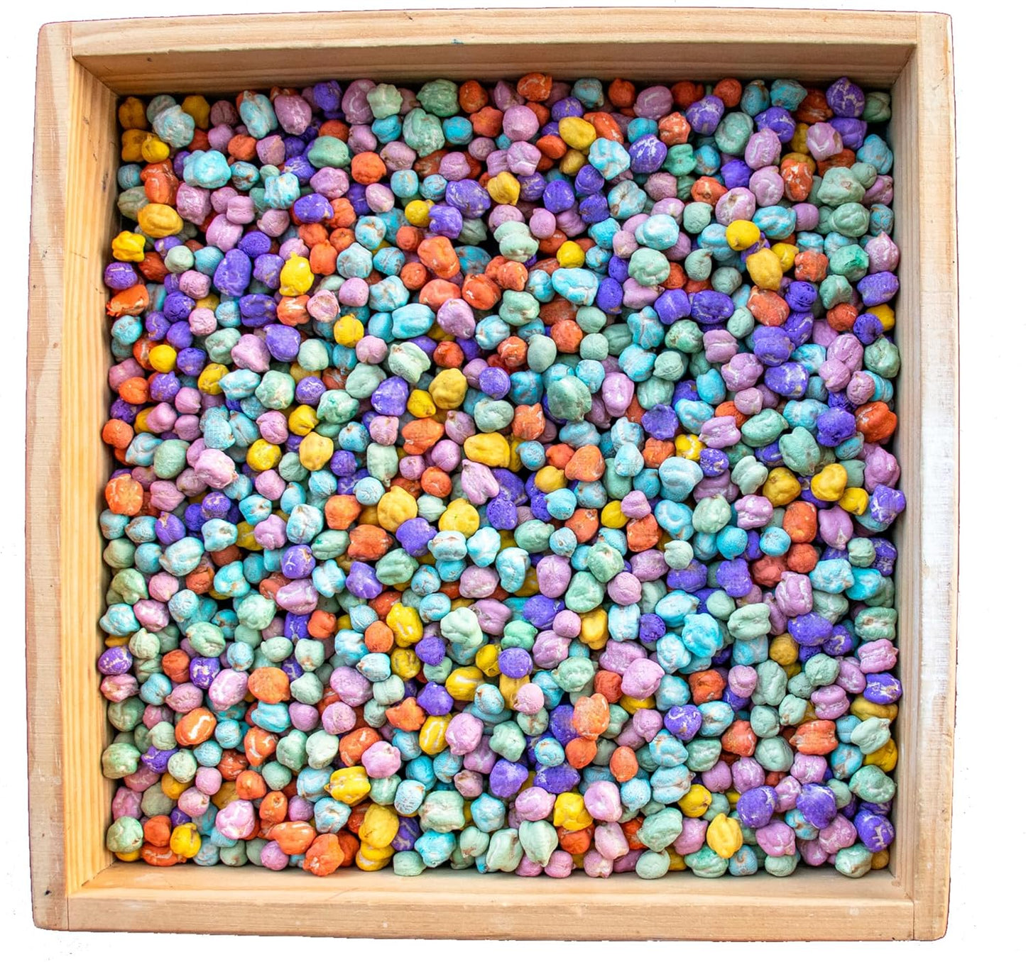 Sensory Bin Filler, Sensory Filler Play, Sensory Beans for Fine Motor Skills, Arts and Crafts for Kids, Montessori Toys (Autumn Beans Sensory Mix, 4 Cups)