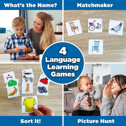 ThinkPsych First Nouns Picture Play Cards | Award Winning | 150 Picture Cards for Speech Development | Autism and Speech Therapy Materials | Best Flash Cards for Toddlers and Homeschool