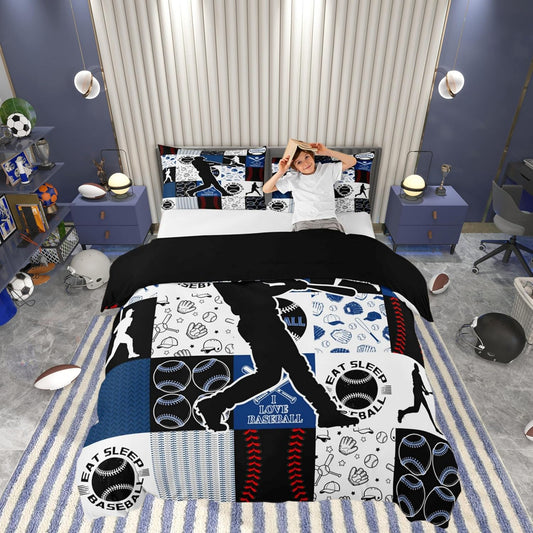 Drum Kit Duvet Cover,Kids Musical Instruments Bedding Set,Rock Music Comforter Cover for Boys Girls Room Decor,Neon Lighting Lightweight Bedspread Cover Twin Size with 1 Pillow Case(No Comforter)