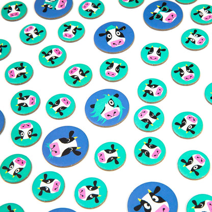 Herd Mentality: Udderly Funny Family Board Game | Easy & Fun for Big Groups of 4-20 Players | Includes 20 Extra Exclusive Questions