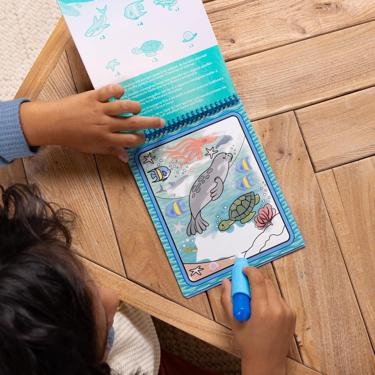 Melissa & Doug On The Go Water Wow! Mess Free Coloring Book, Reusable Water-Reveal Activity Pad, Dinosaurs, Travel Toys, Party Favors, for Toddlers & Kids Ages 3+