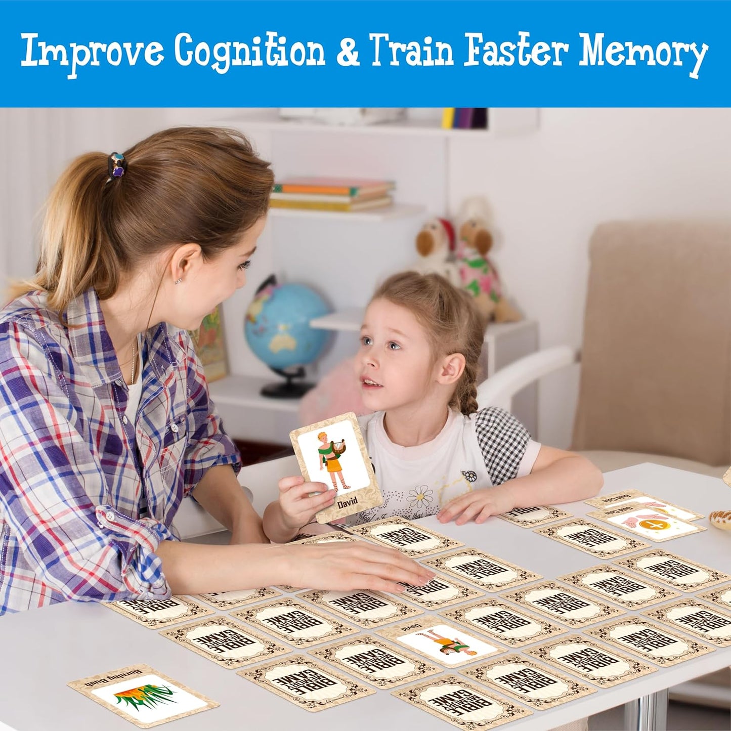 Hebayy Wild Animal Matching Game, 80 PCS Realistic Animal Memory Matching Cards for Toddlers 40 Pairs Real Animal Memory Cards Educational Toys for Preschool Boys & Girls 4 5 6 Years Old