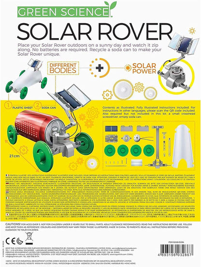 4M Green Science Solar Rover, DIY STEAM Powered Kids Science Kit, Boys & Girls Ages 5+