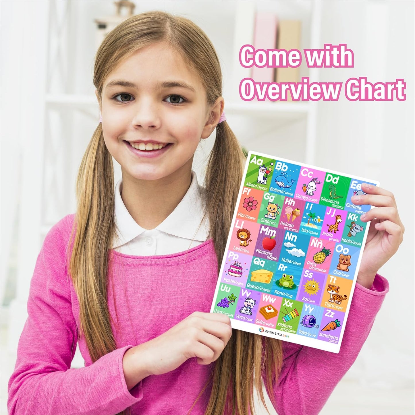 72 (36 Pairs) Bible Trivia Memory Matching Game with Poster and Online Trivia Language Learning Games for ESL and Language Immersion