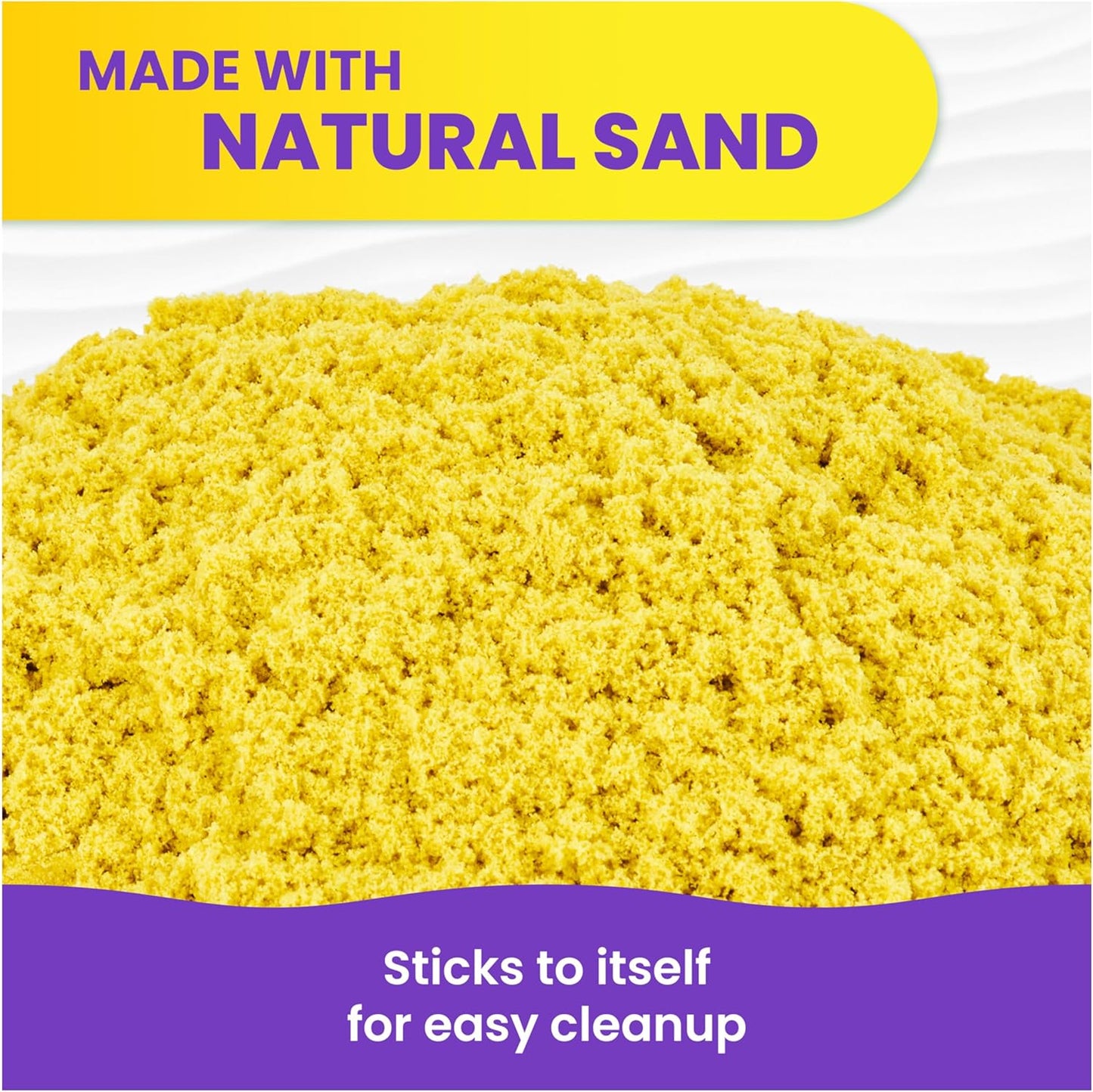 Kinetic Sand, 20-Pack Eggs with 3.3lbs Red, Yellow & Blue Play Sand for Egg Hunts, Party Favors & Goodie Bags, Sensory Toys for Kids Ages 3 and up