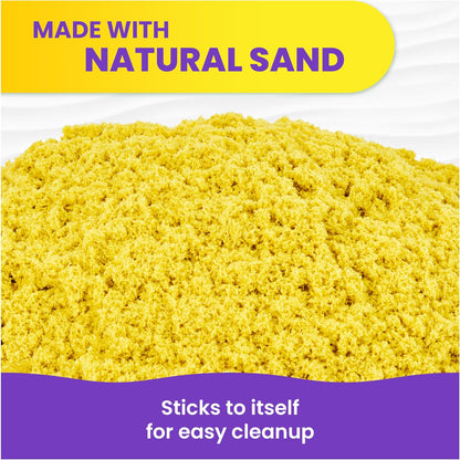 Kinetic Sand, 20-Pack Eggs with 3.3lbs Red, Yellow & Blue Play Sand for Egg Hunts, Party Favors & Goodie Bags, Sensory Toys for Kids Ages 3 and up