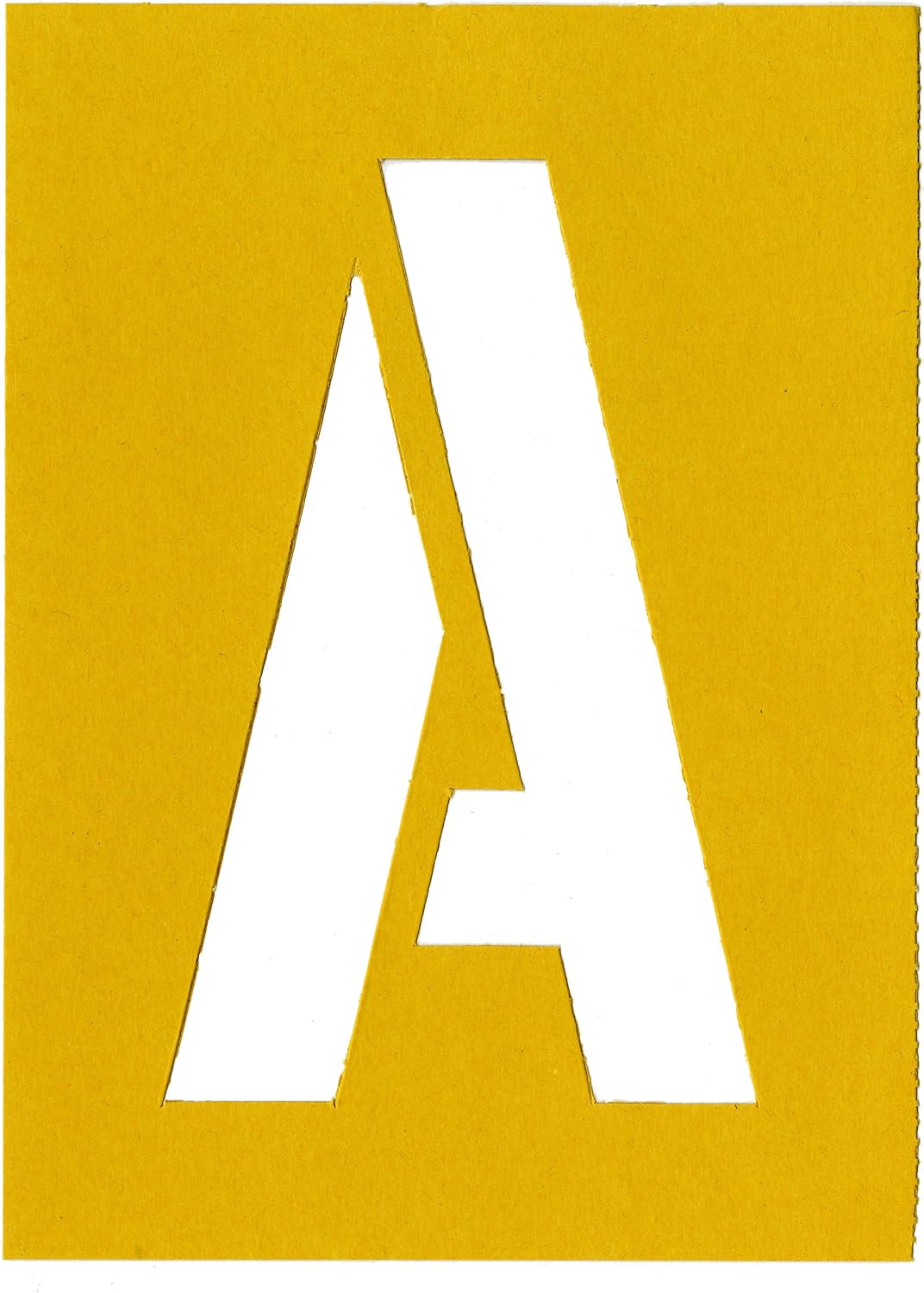 Chartpak Letter and Number Painting Stencils, A-Z and 0-9, 6 Inches H, 35 per Pack (01575)