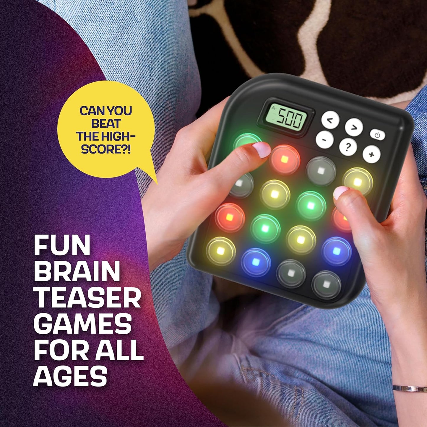 Croove Brain Teasers & Memory Game, 6 Fun Games for Kids, Easter Basket Stuffers, Cool Stocking Stuffers Toys, Best Activities for Boy, Gift Ideas for Boys & Girls Ages 6-8 9 10 11+ Year Old