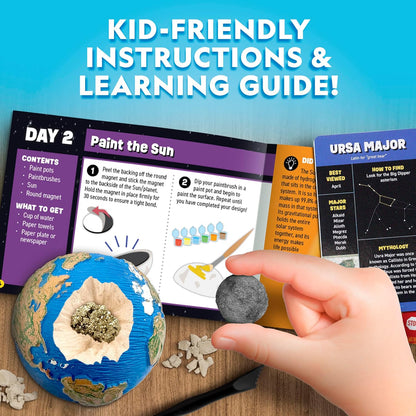NATIONAL GEOGRAPHIC 2026 Science Kit & Rock Collection Advent Calendar – Jumbo Advent Calendar with 24 Days of Science Experiments, Gemstones & More for Kids, STEM Projects for Kids Ages 8-12