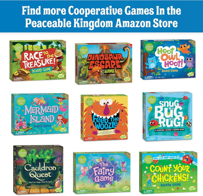 Peaceable Kingdom Gnomes at Night A Cooperative Maze Game for 2 to 4 Kids Ages 6+