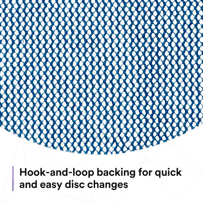 3M Xtract Net Disc 310W, 320+, 8 in, Die 800L, Pack of 50 Hook and Loop Sanding Discs, Virtually Dust-Free, Value Option for Metal, Wood, Composites, Stock Removal, and Fine Finishing